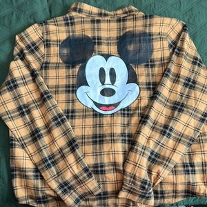 Mickey Mouse flannel